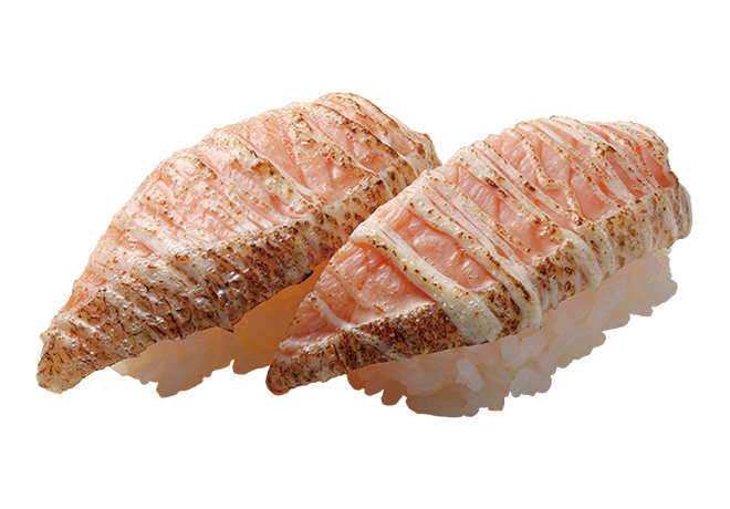 image of Flamed Fatty Salmon with Mayonnaise